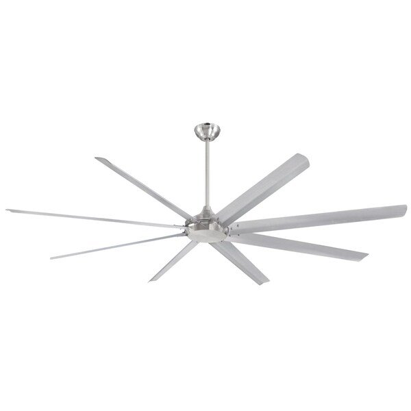 Westinghouse Widespan 100" 8-Blade Nickel Indoor Ceiling Fan, DC Motor, Remote 7224900 - main